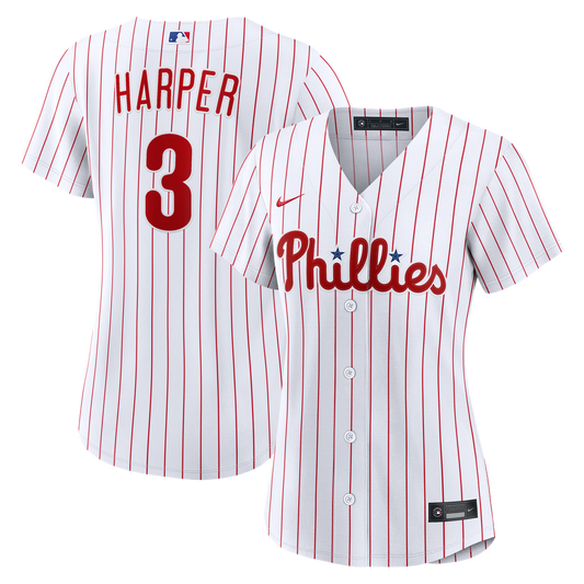Philadelphia Phillies Bryce Harper Nike Women's Home Replica Jersey - White