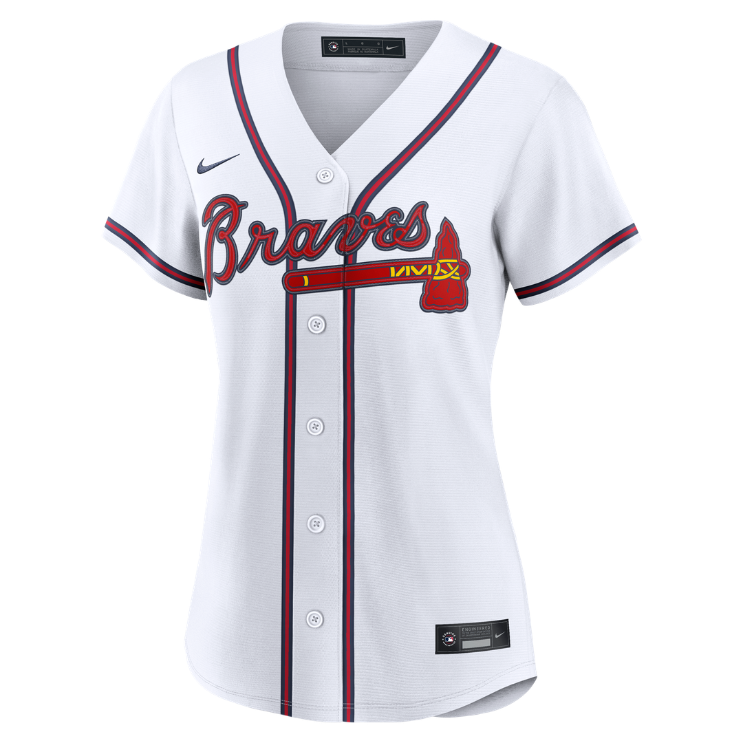 Atlanta Braves Grant Holmes Nike Women's Home Replica Jersey - White