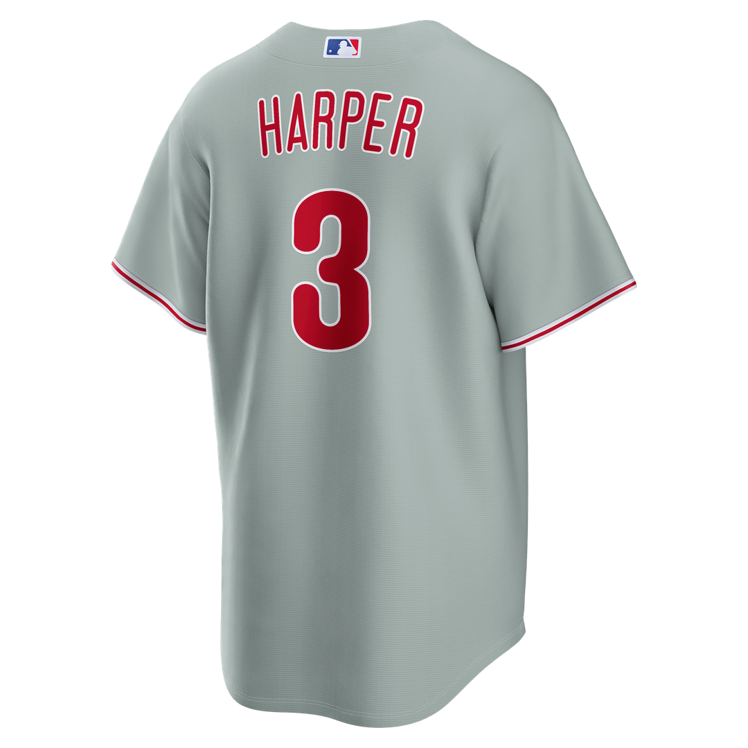 Philadelphia Phillies Bryce Harper Nike Alternate Replica Jersey - Light Blue