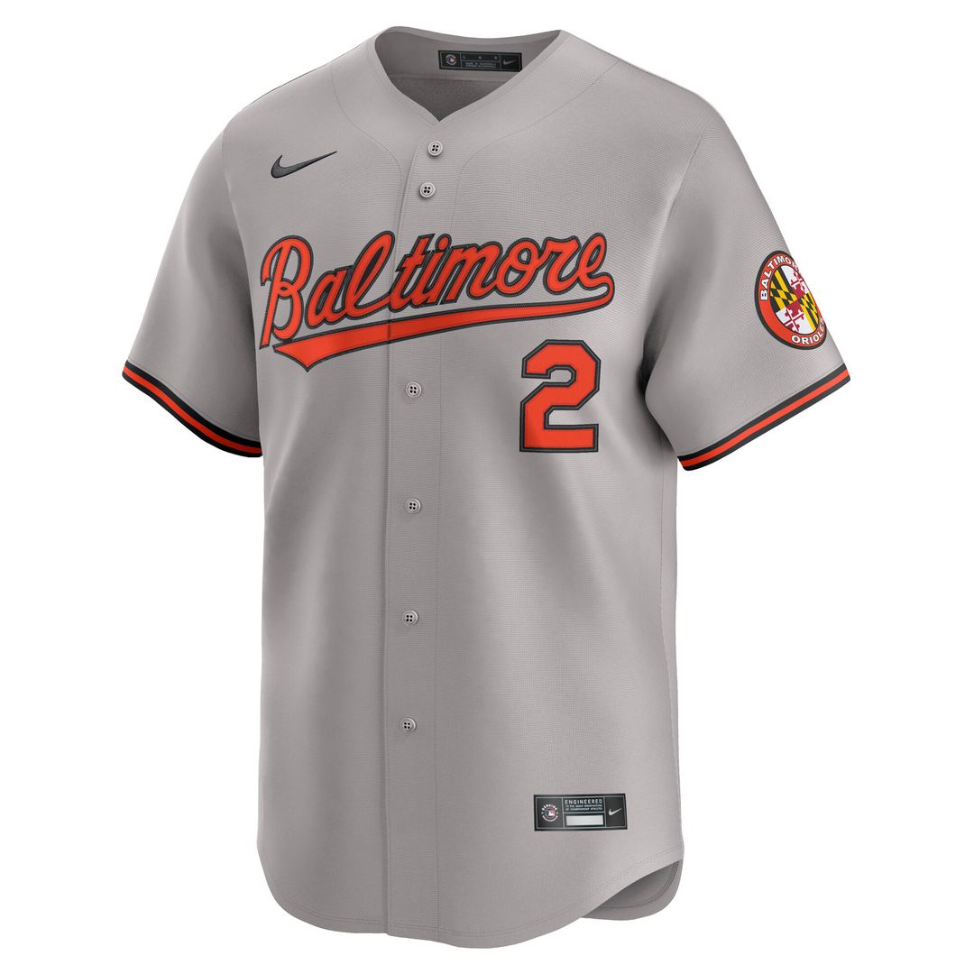 Baltimore Orioles Gunnar Henderson Nike Limited Jersey - White