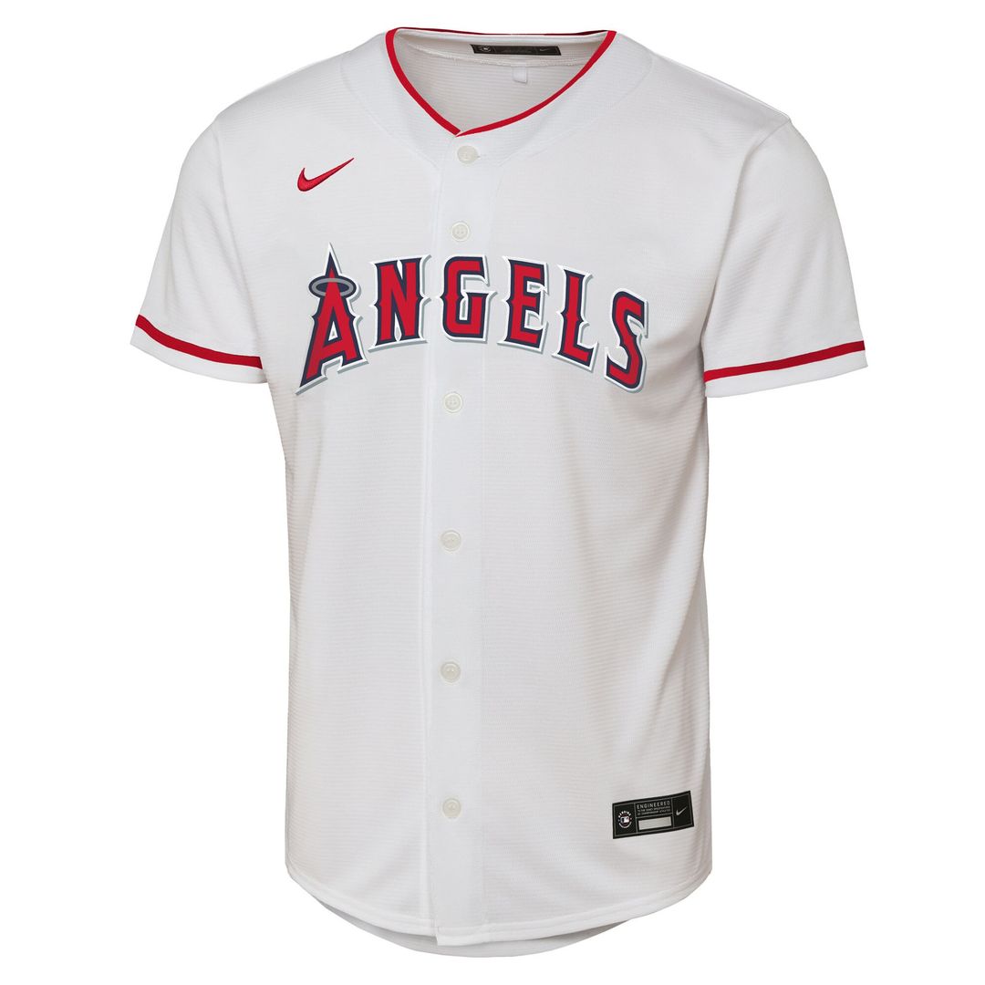 Los Angeles Angels Mike Trout Nike Youth Home Replica Jersey - White