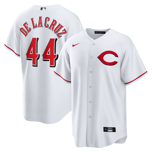 Cincinnati Reds Elly De La Cruz Nike Alternate 2 Replica Jersey - White