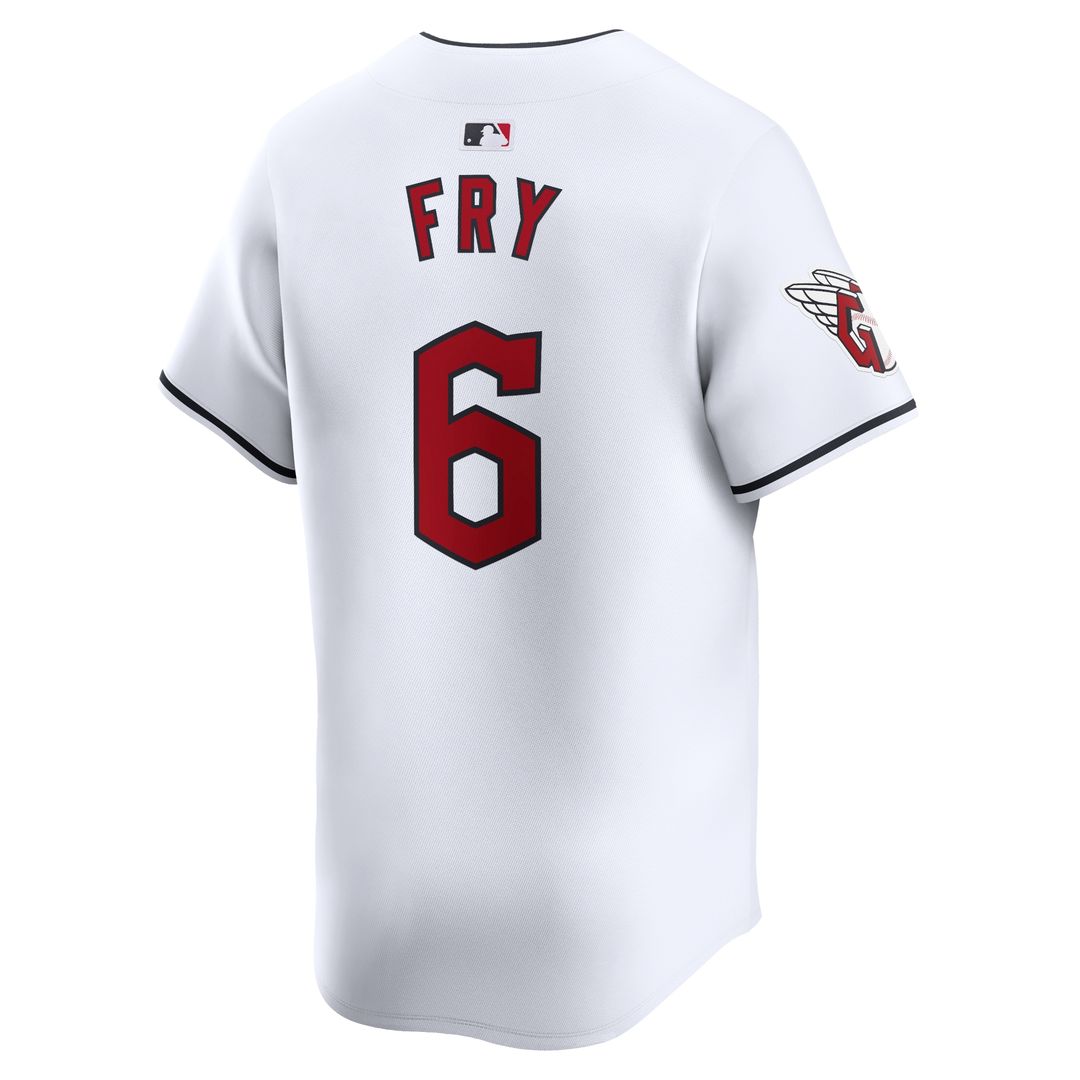 Cleveland Guardians David Fry Nike Home Limited Jersey - White