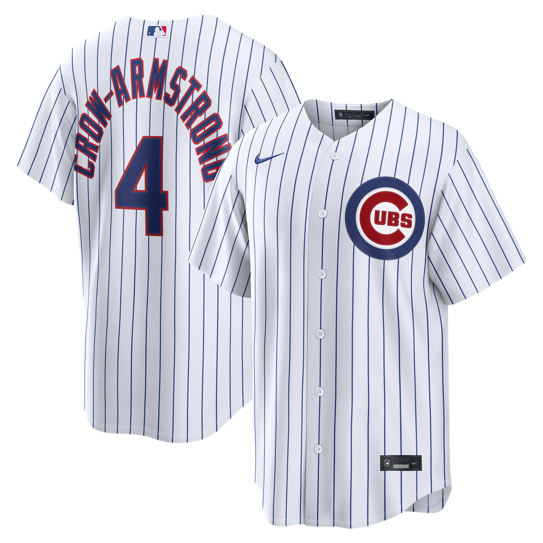 Chicago Cubs Pete Crow - Armstrong Nike Home Replica Jersey - White