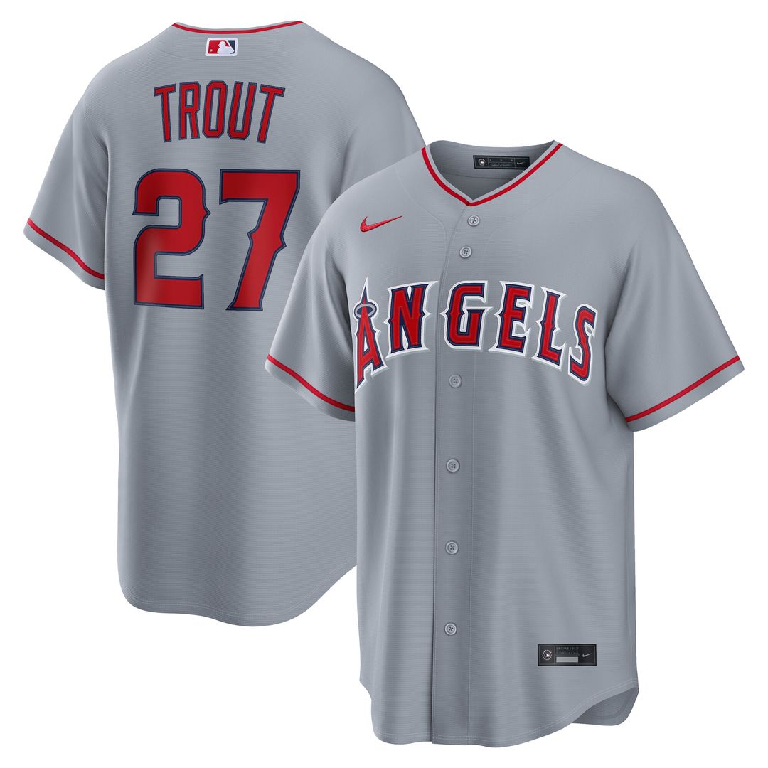 Los Angeles Angels Mike Trout Nike Alternate Replica Jersey - White