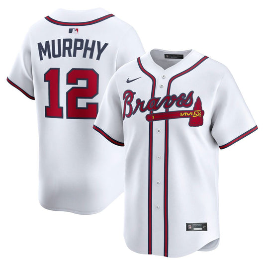 Atlanta Braves Sean Murphy Nike Home Limited Jersey - White