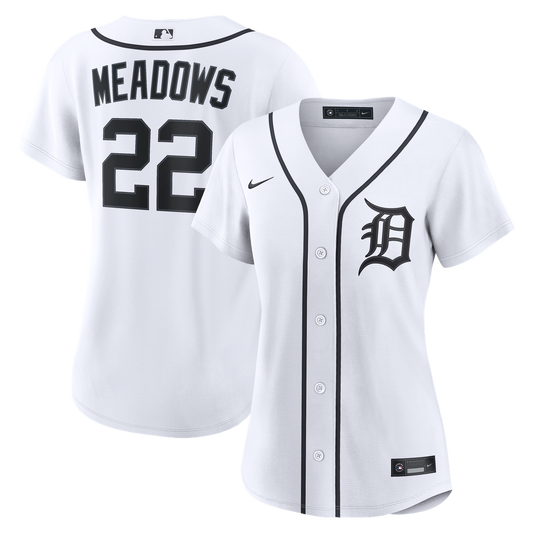 Detroit Tigers Parker Meadows Nike Women's Home Replica Jersey - White