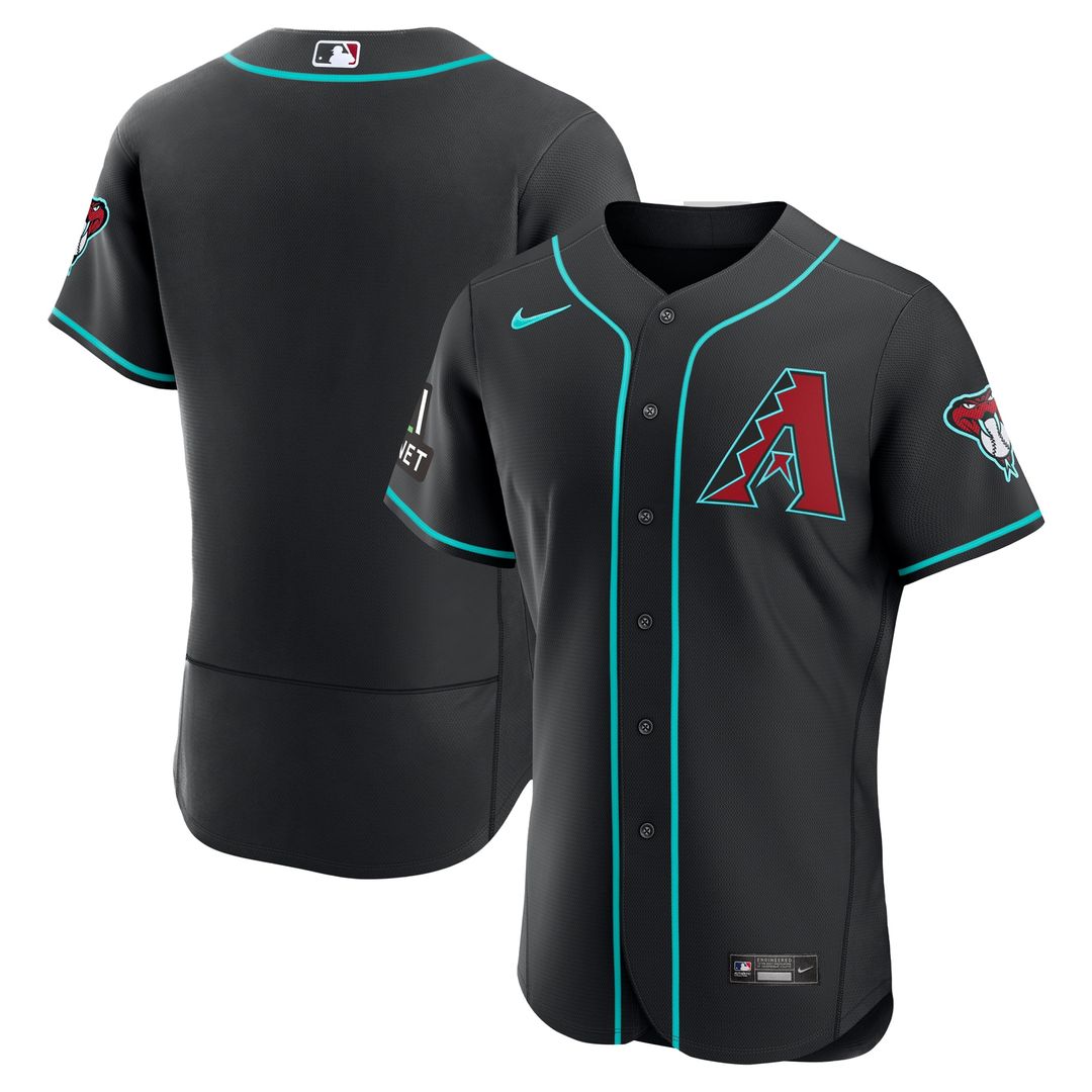 Arizona Diamondbacks Nike Alternate 2 Authentic Jersey - Crimson