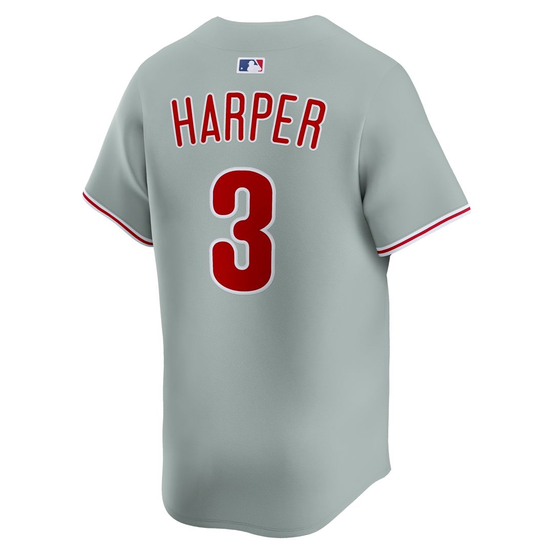 Philadelphia Phillies Bryce Harper Nike Alternate Limited Jersey - Light Blue