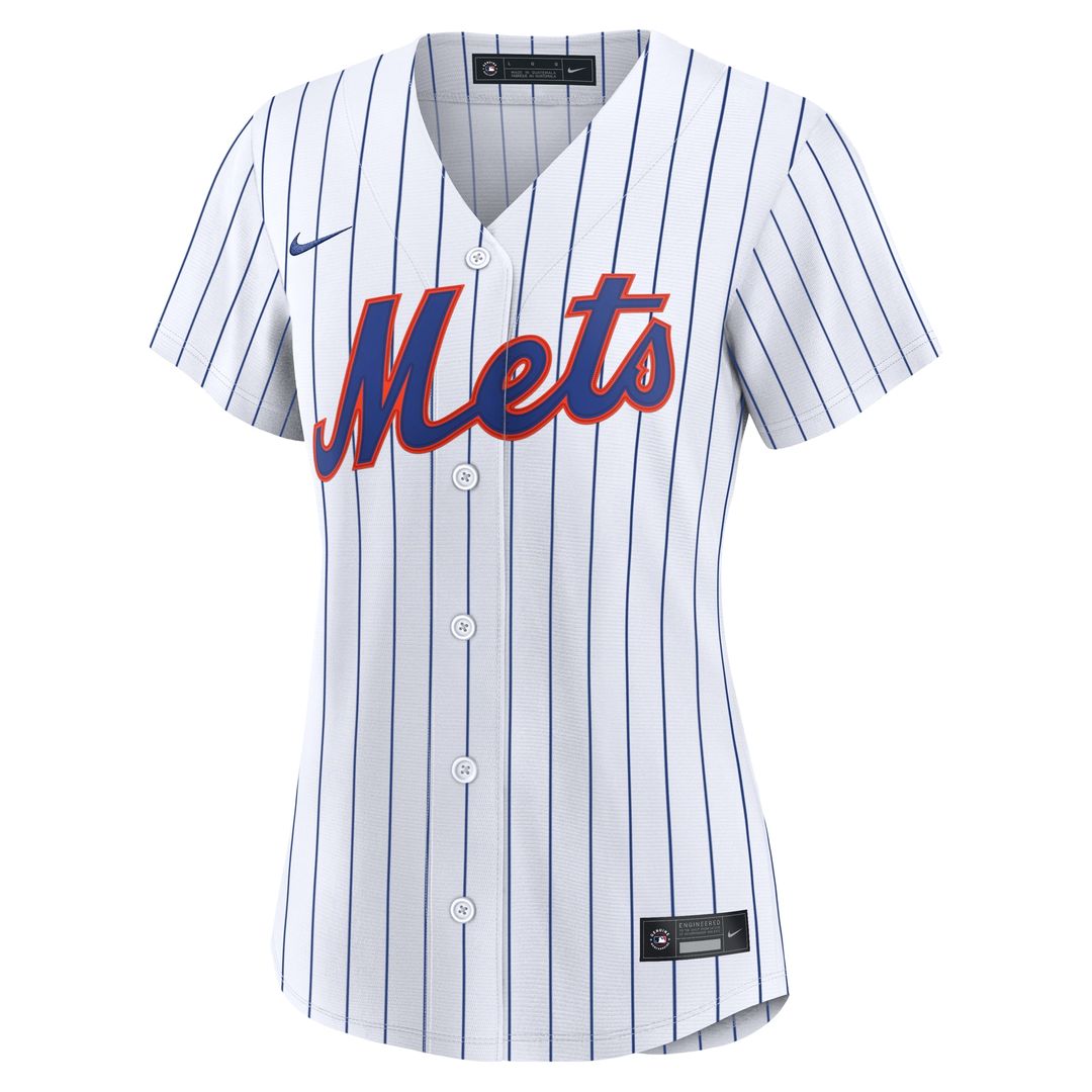 New York Mets Francisco Lindor Nike Women's Home Replica Jersey - White