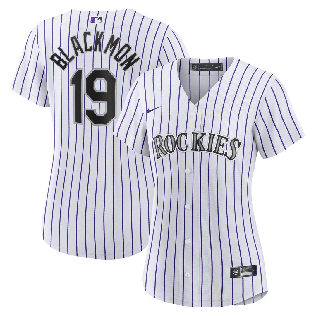 Colorado Rockies Charlie Blackmon Nike Women's Home Replica Jersey - White