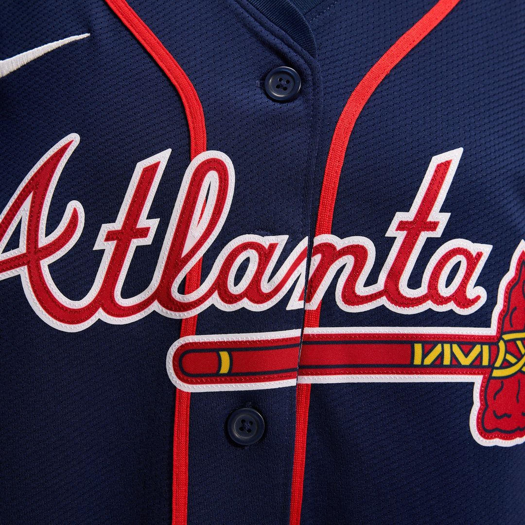 Atlanta Braves Ronald Acuña Jr. Nike Women's Alternate Limited Jersey - Navy