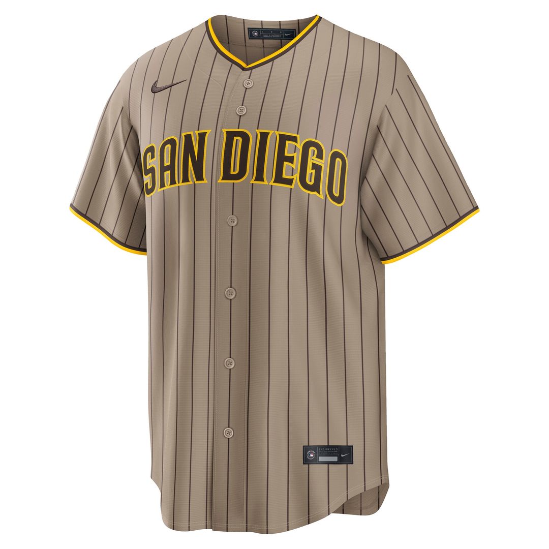 San Diego Padres Nike Home Replica Jersey - White