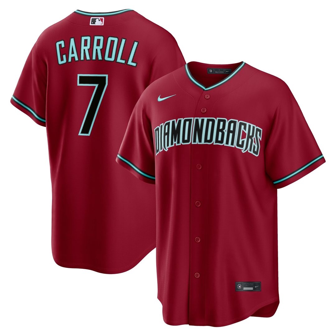 Arizona Diamondbacks Corbin Carroll Nike Road Replica Jersey - Gray