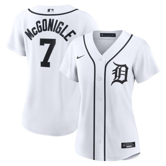 Detroit Tigers Kevin McGonigle Nike Women's Home Replica Jersey - White