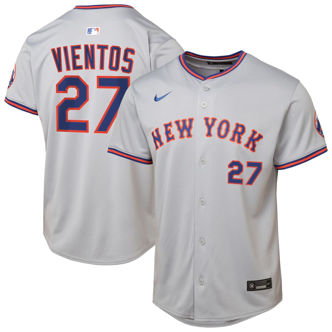 New York Mets Mark Vientos Nike Youth Alternate 2 Limited Jersey - Royal