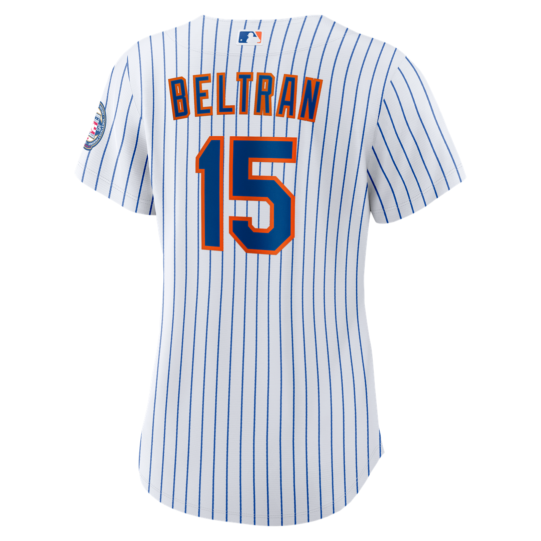 New York Mets Carlos Beltran Nike Women's 2026 Baseball Hall of Fame Retired Replica Jersey - White