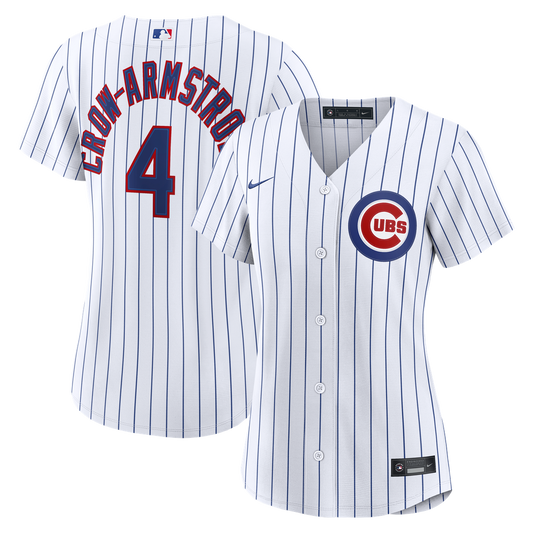 Chicago Cubs Pete Crow - Armstrong Nike Women's Home Replica Jersey - White