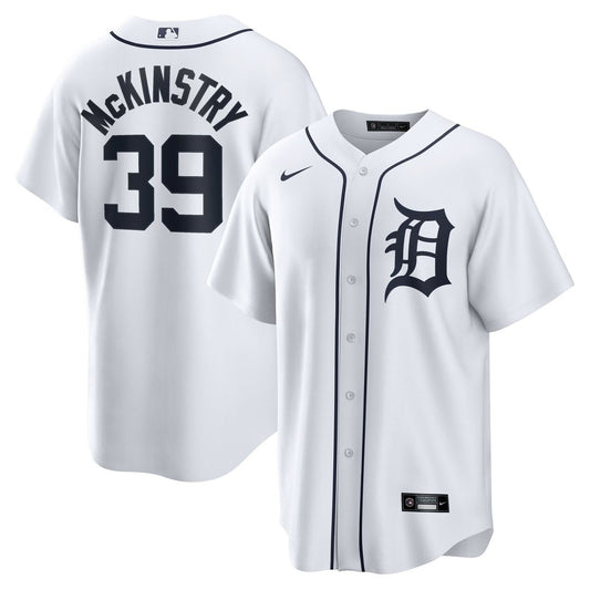 Detroit Tigers Zach McKinstry Nike Home Replica Jersey - White