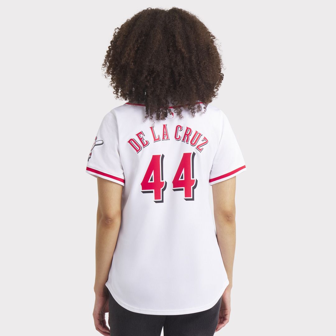 Cincinnati Reds Elly De La Cruz Nike Women's Home Limited Jersey - White