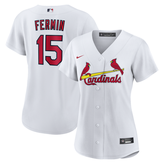 St. Louis Cardinals José Fermín Nike Women's Home Replica Jersey - White