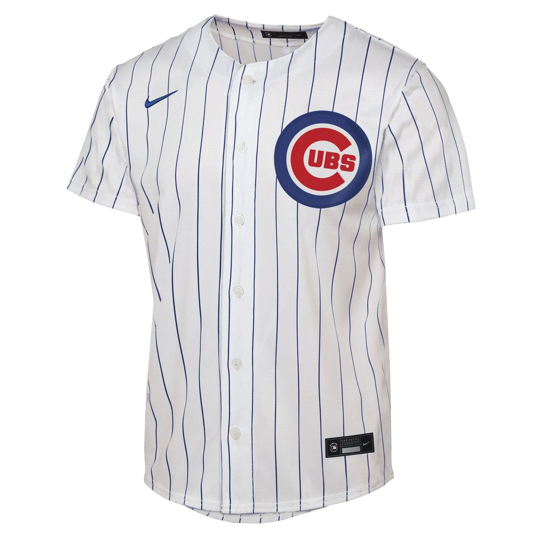 Chicago Cubs Pete Crow - Armstrong Nike Youth Home Replica Jersey - White