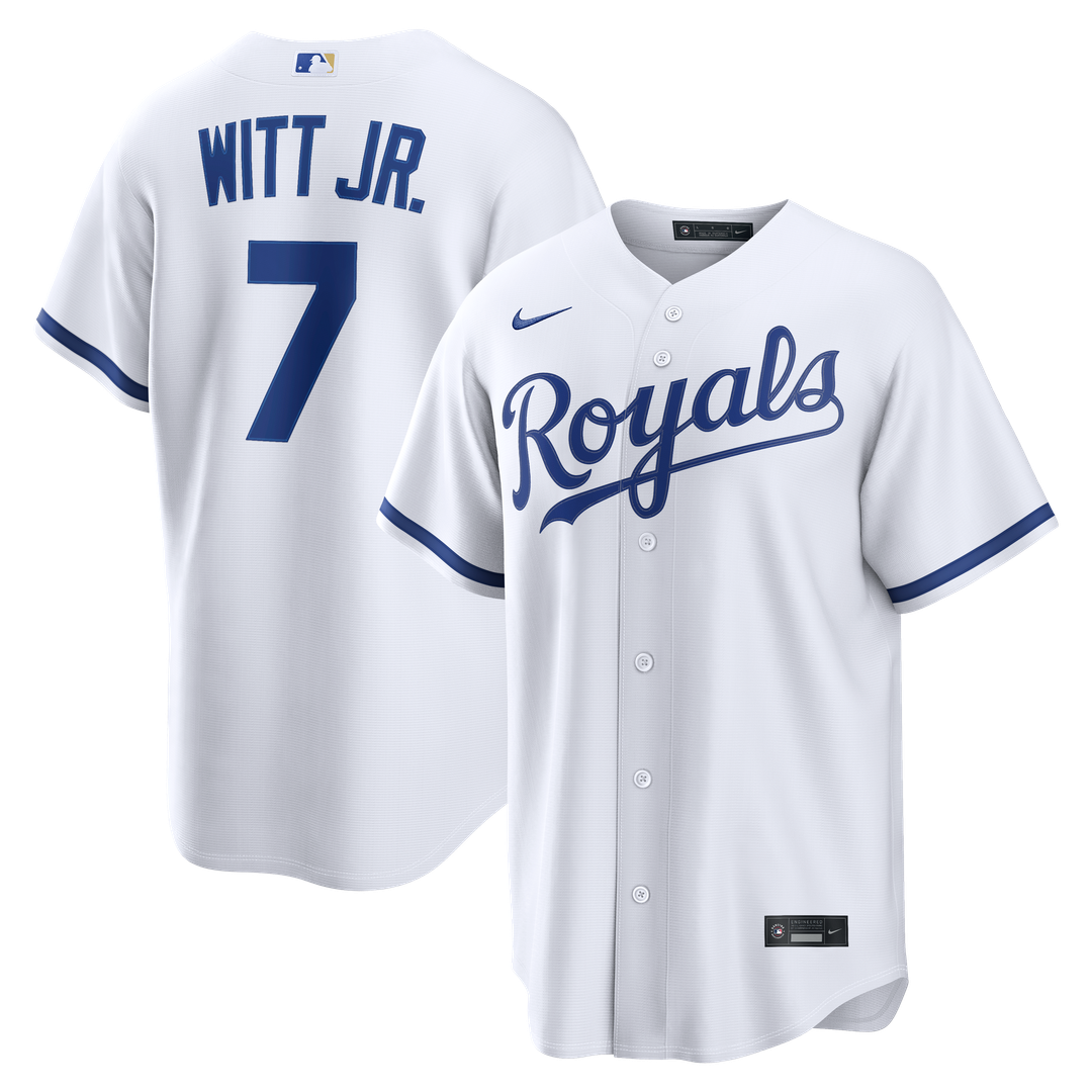 Kansas City Royals Bobby Witt Jr. Nike Home Replica Jersey - White
