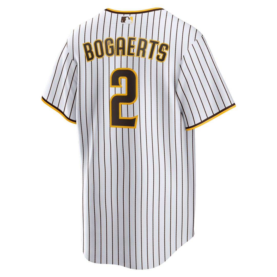 San Diego Padres Xander Bogaerts Nike Home Official Replica Jersey - White/Brown