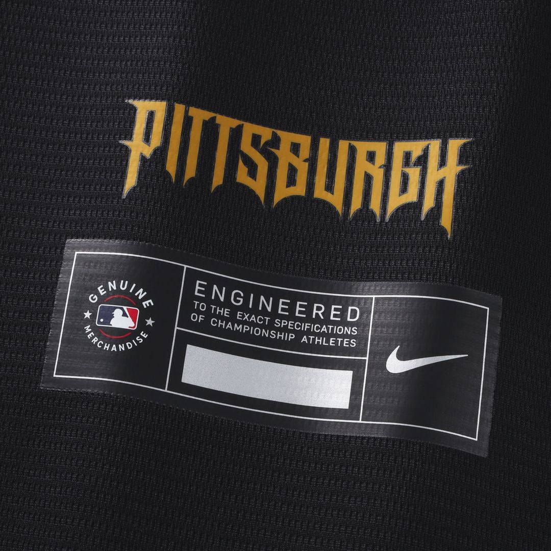 Pittsburgh Pirates Roberto Clemente Nike 2026 City Connect Stadium Jersey - Black