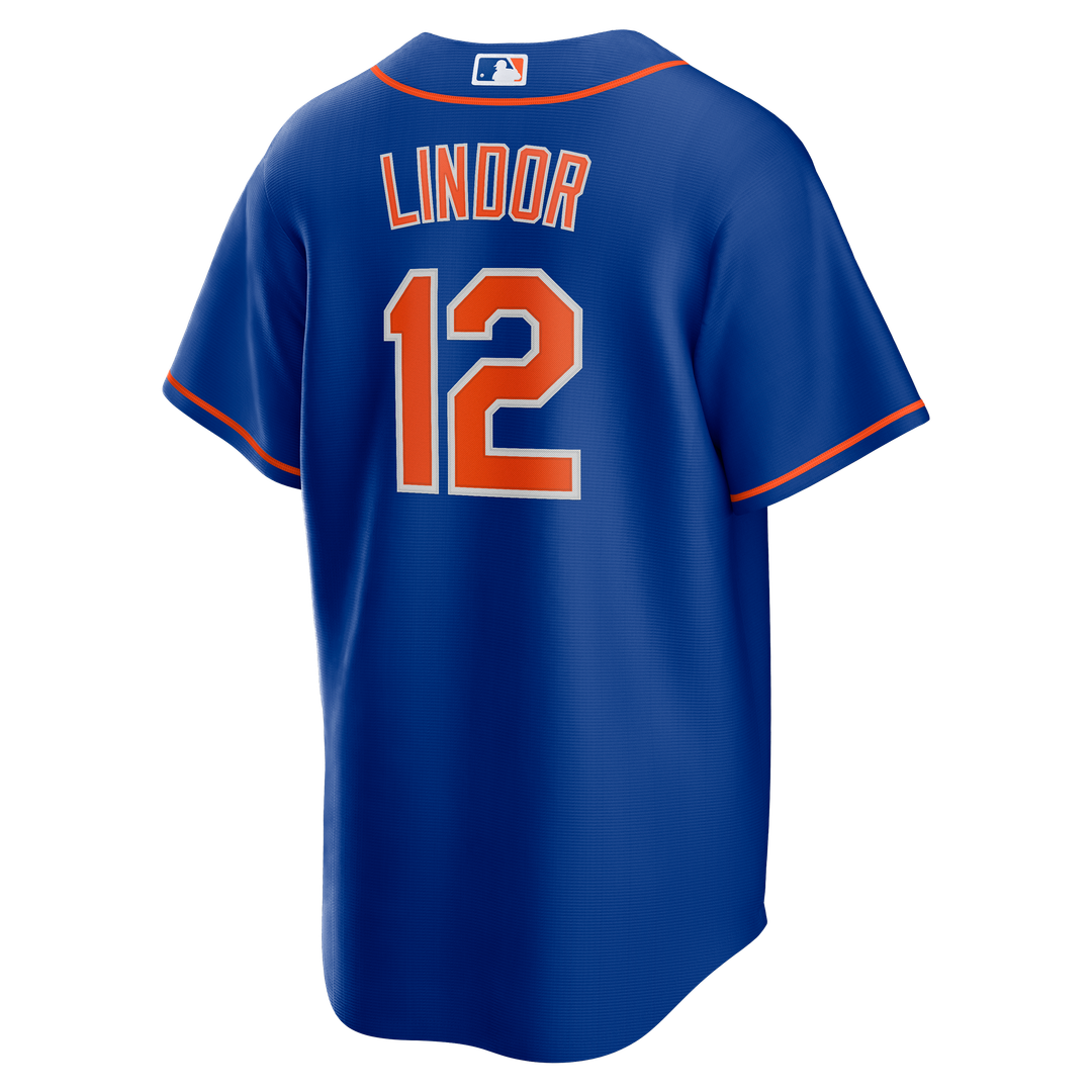 New York Mets Francisco Lindor Nike Alternate Replica Jersey - Royal