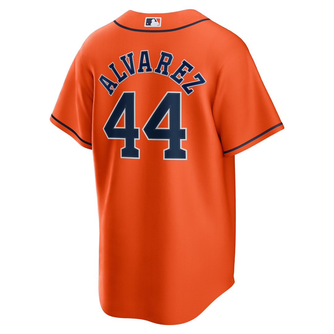 Houston Astros Yordan Álvarez Nike Alternate Replica Jersey - Orange