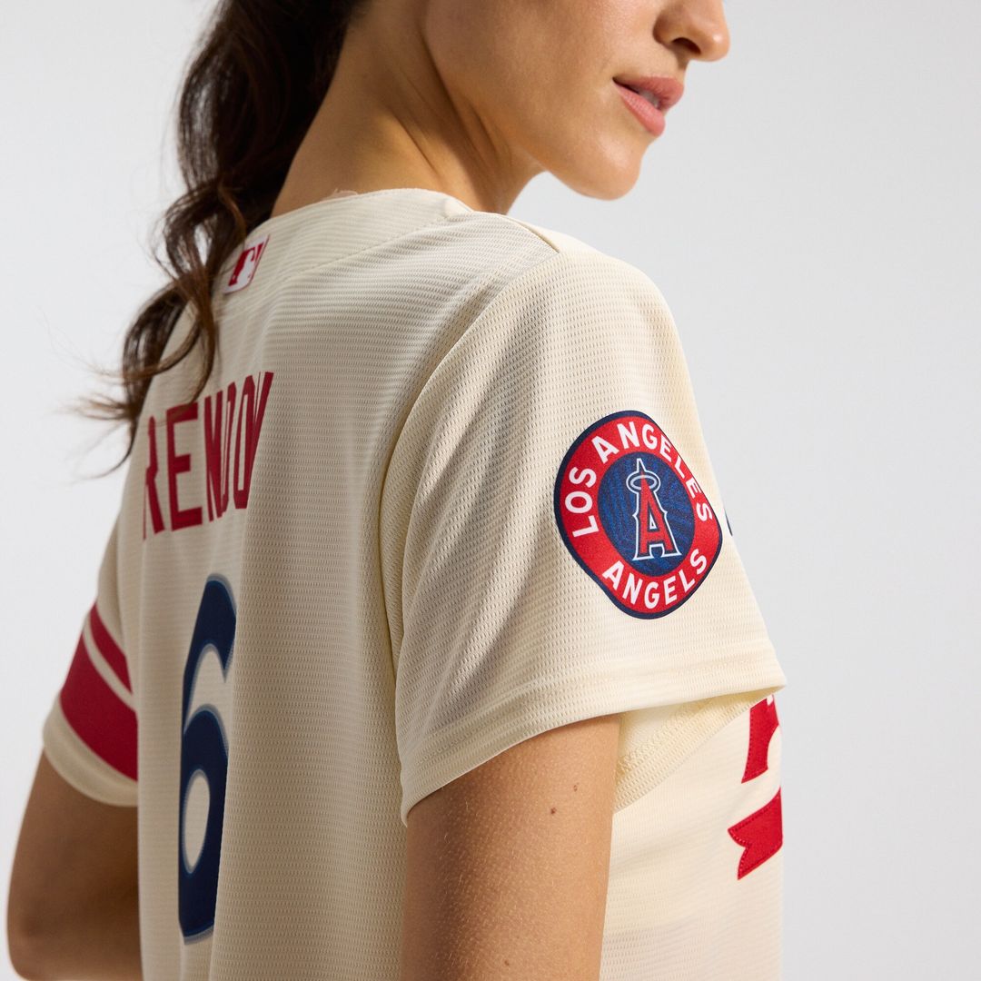 Los Angeles Angels Anthony Rendon Nike Women's City Connect Replica Jersey - Cream