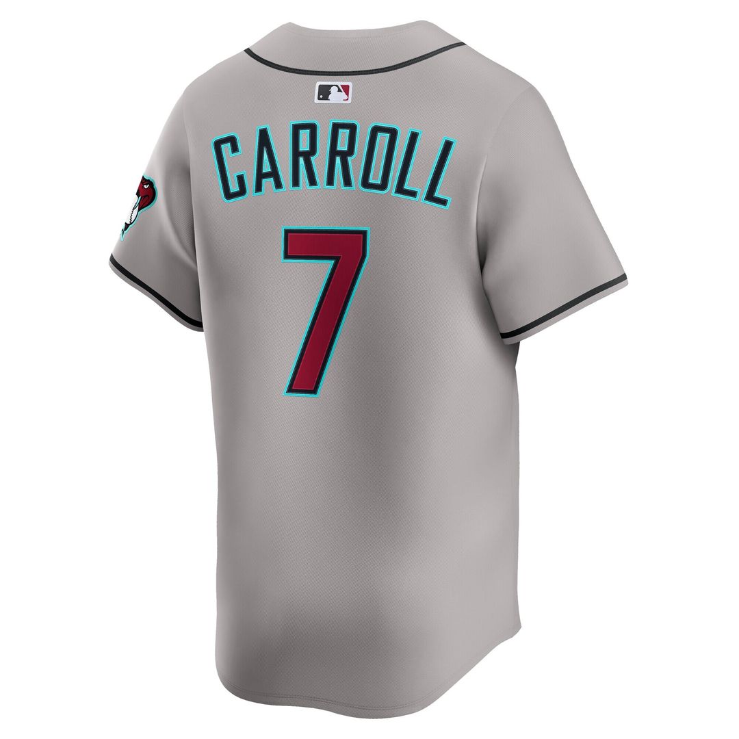 Arizona Diamondbacks Corbin Carroll Nike Road Limited Jersey - Gray