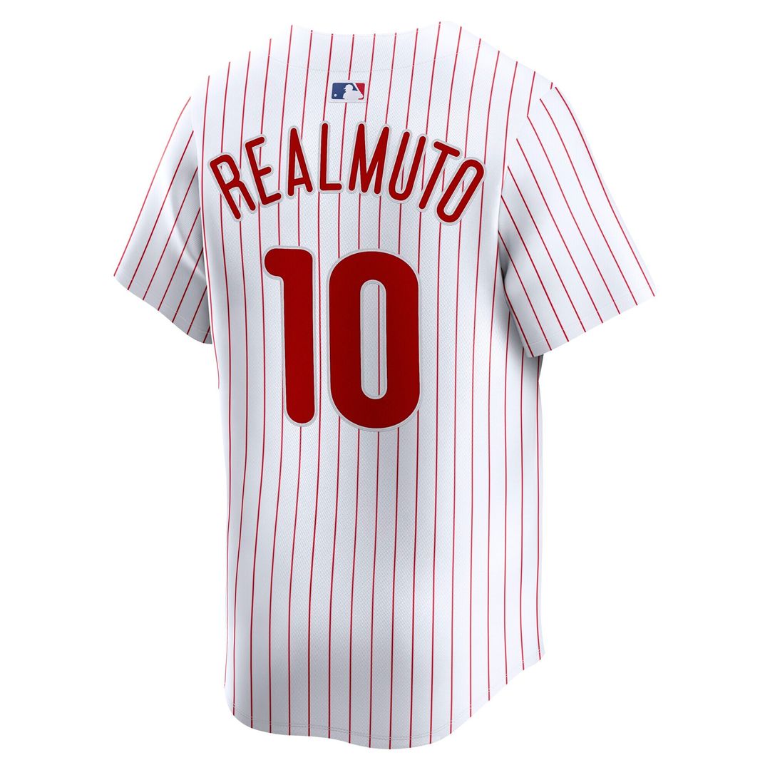 Philadelphia Phillies J.T. Realmuto Nike Home Limited Jersey - White