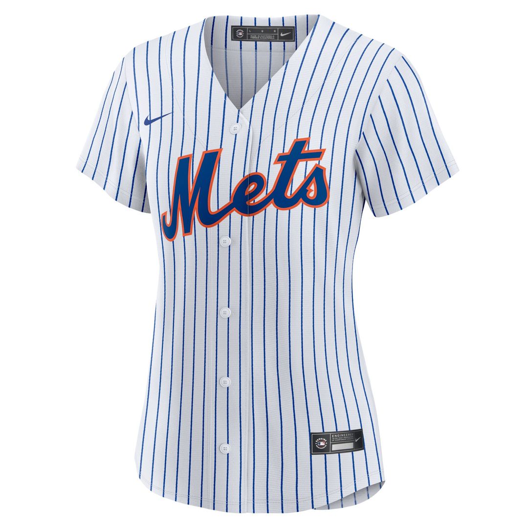 New York Mets Francisco Lindor Nike Women's Home Replica Jersey - White