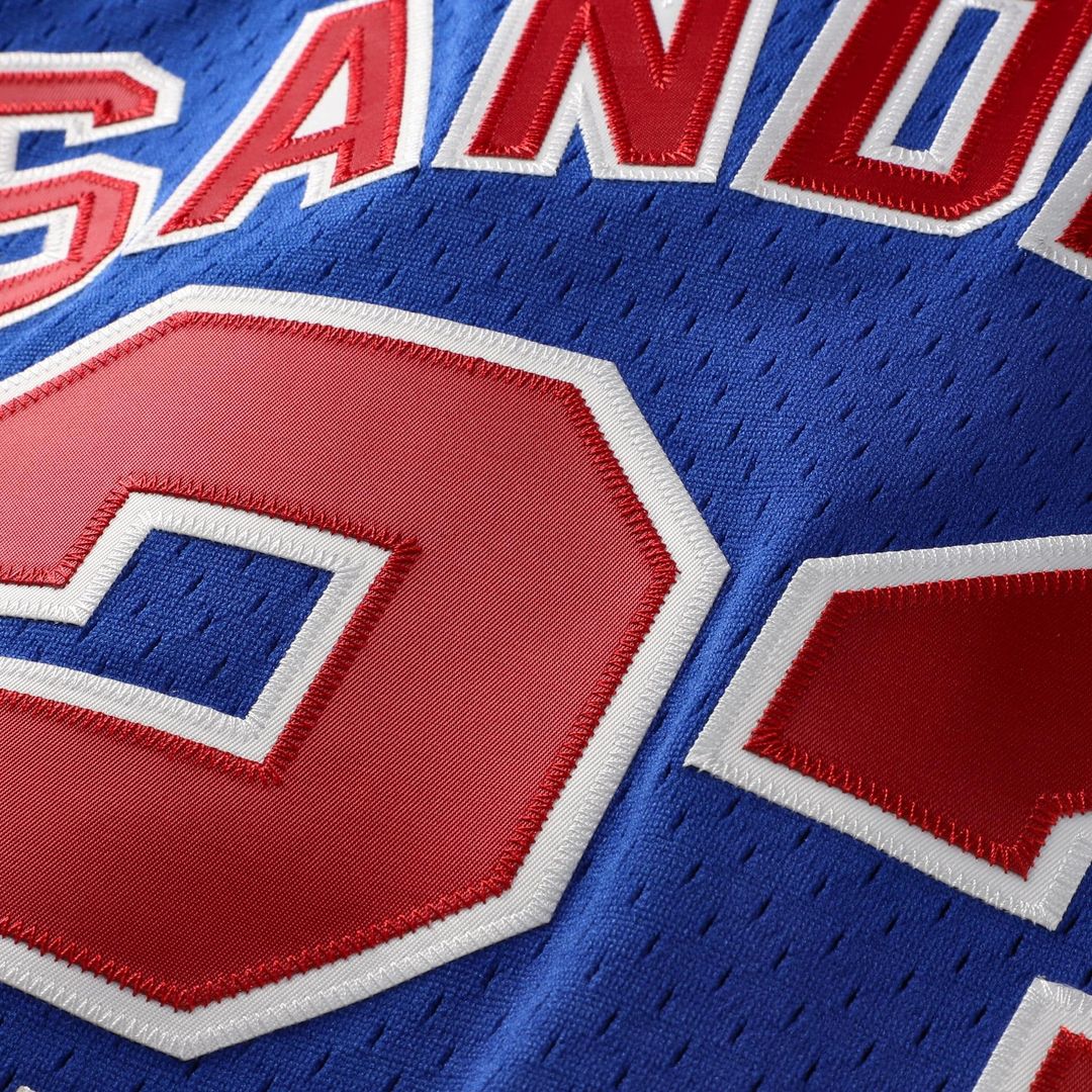 Chicago Cubs Ryne Sandberg Mitchell & Ness Cooperstown 1997 Mesh Batting Practice Button-Up Jersey - Royal
