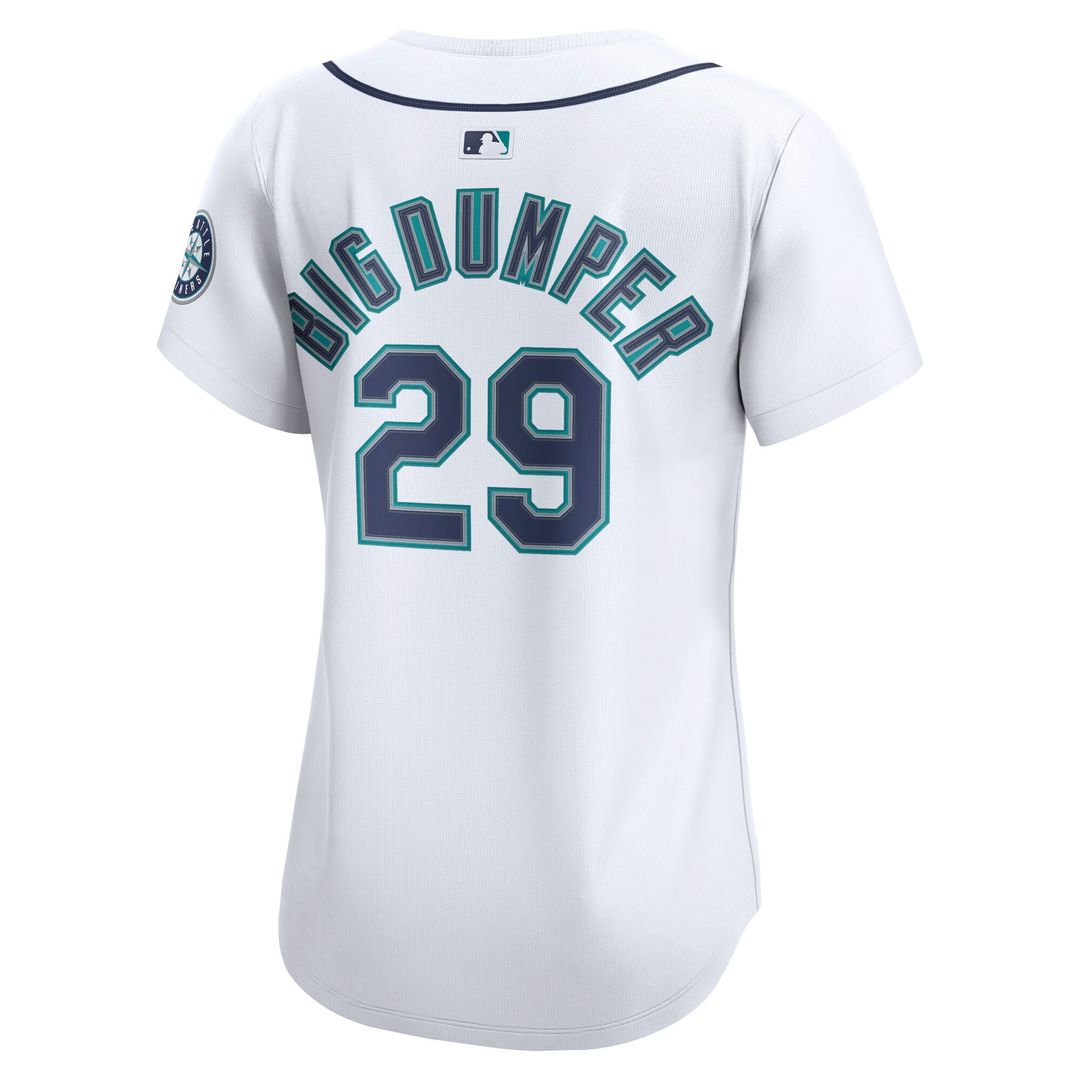 Seattle Mariners Cal Raleigh Nike Women's Home Limited Jersey - White