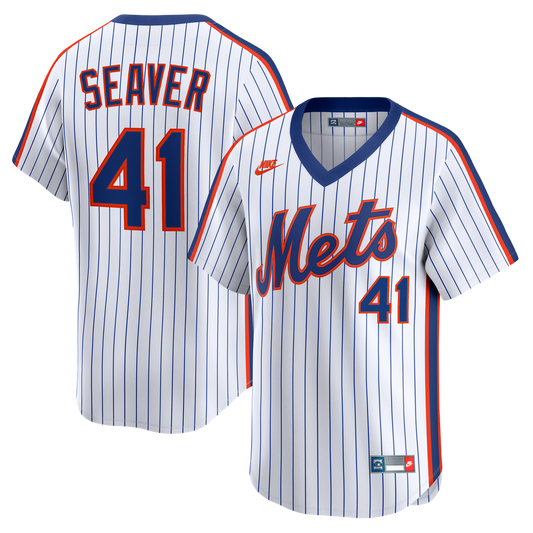 New York Mets Tom Seaver Nike Cooperstown Limited Jersey - White