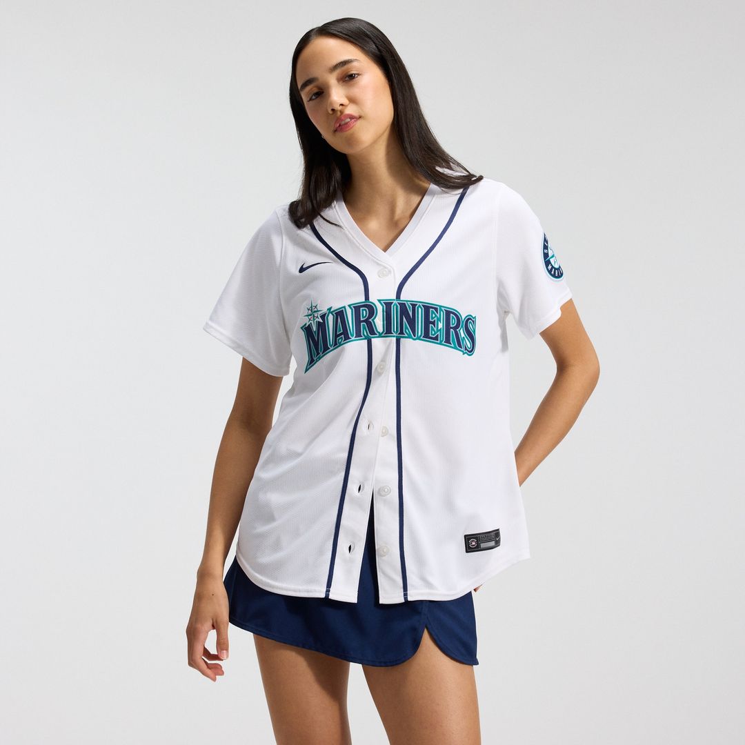 Seattle Mariners Cal Raleigh Nike Women's Home Limited Jersey - White