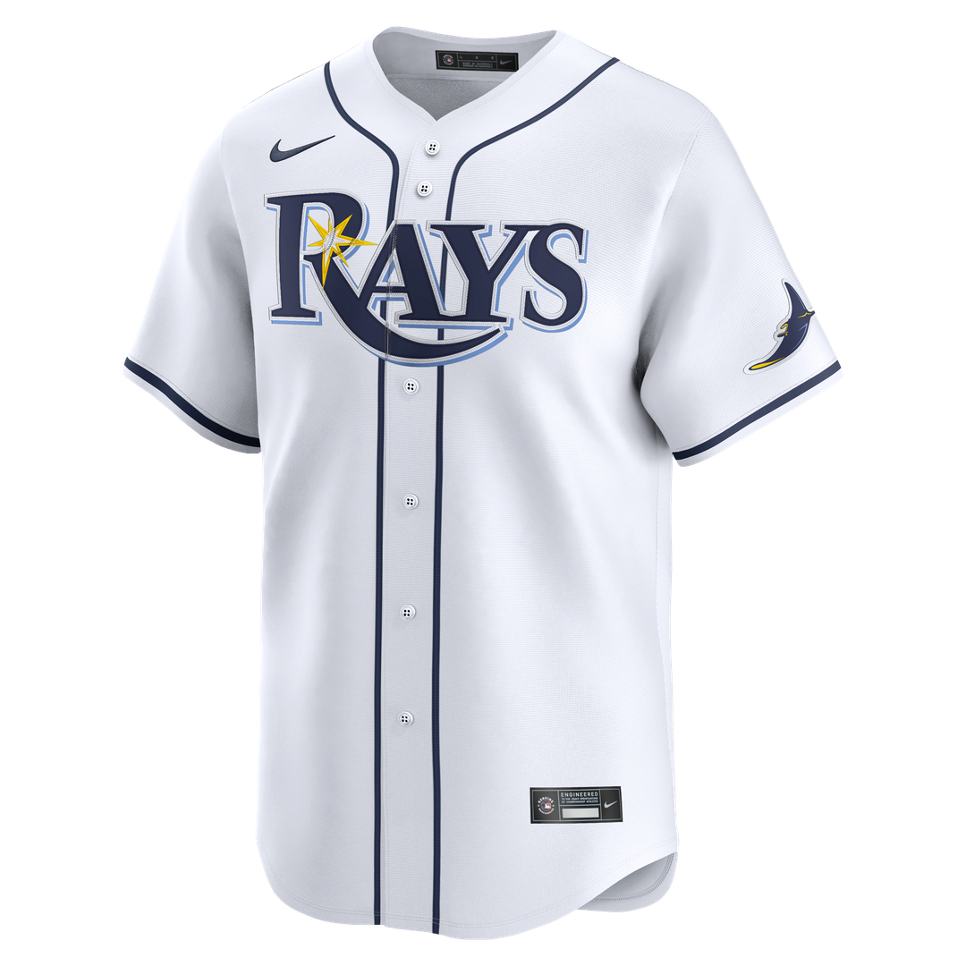 Tampa Bay Rays Yandy Diaz Nike Home Limited Jersey - White