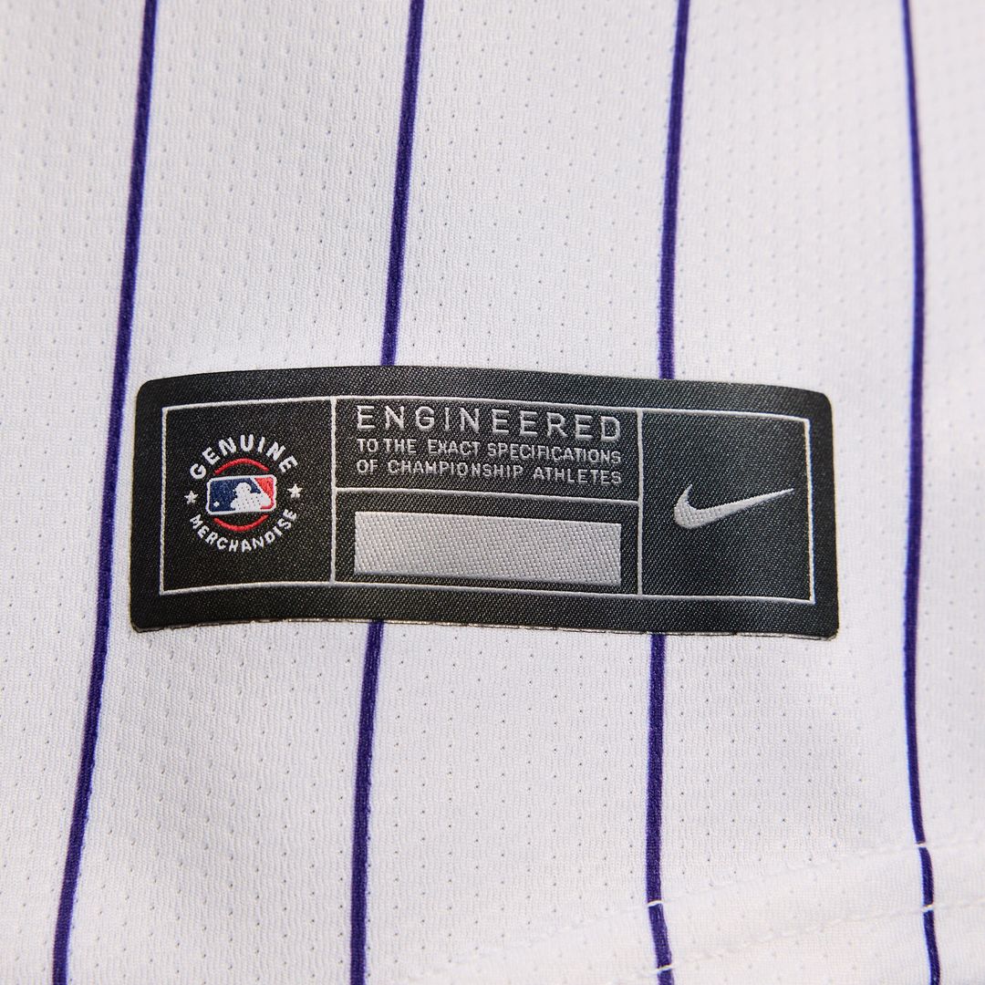Colorado Rockies Kris Bryant Nike Women's Home Limited Jersey - White