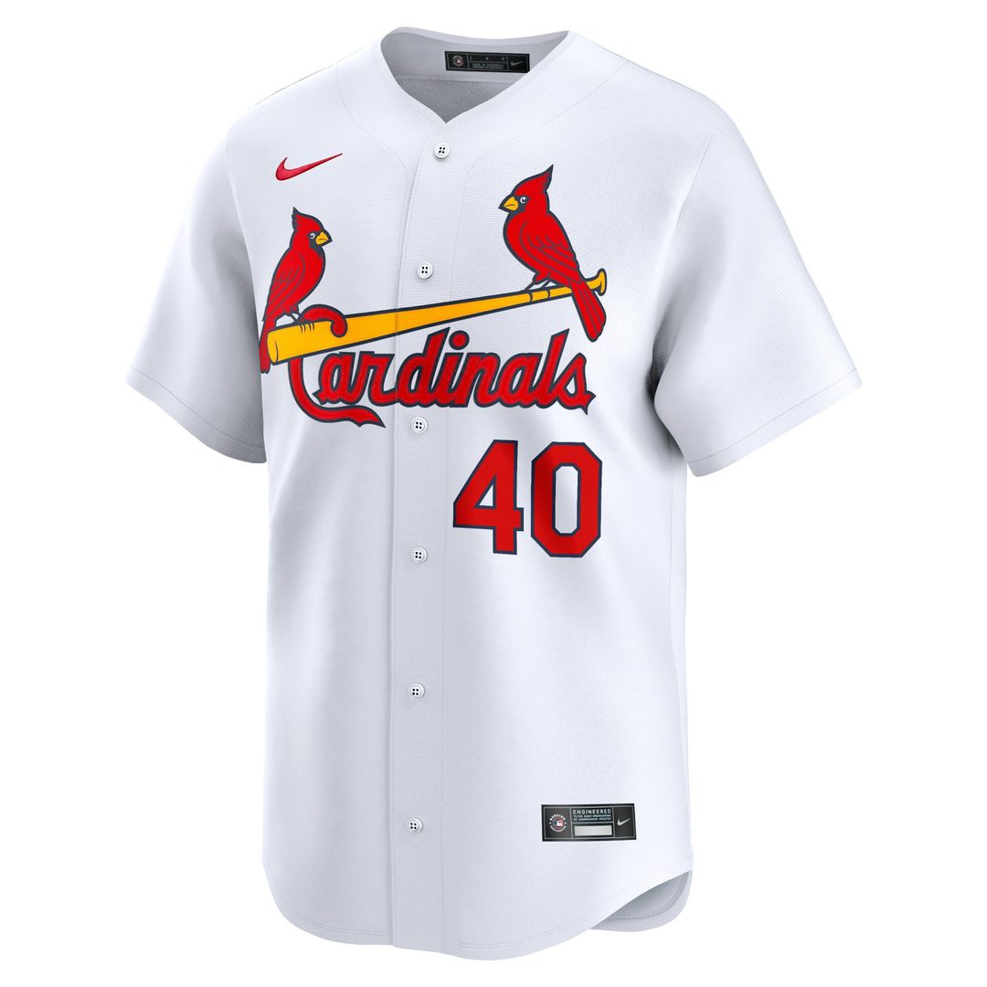 St. Louis Cardinals Willson Contreras Nike Home Limited Jersey - White