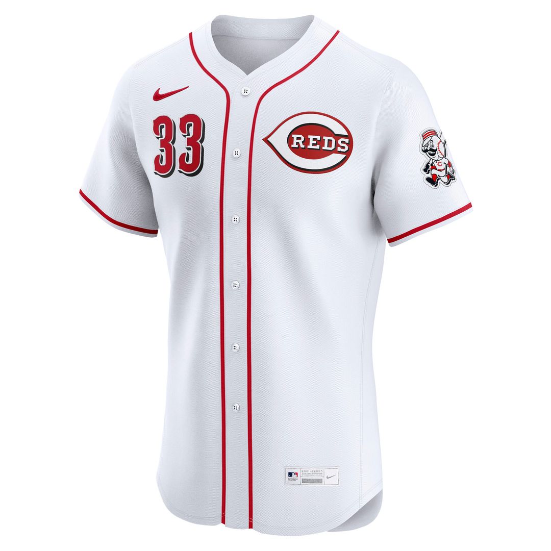 Cincinnati Reds Christian Encarnacion - Strand Nike Home Elite Jersey - White