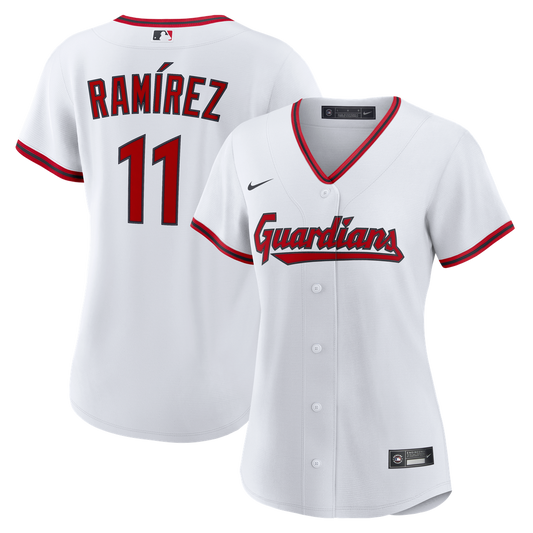 Cleveland Guardians José Ramírez Nike Women's Home Replica Jersey - White