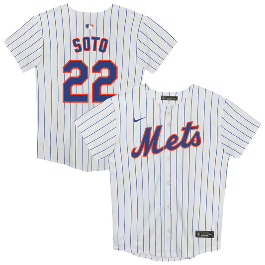 New York Mets Juan Soto Nike Preschool Home Game Jersey - White