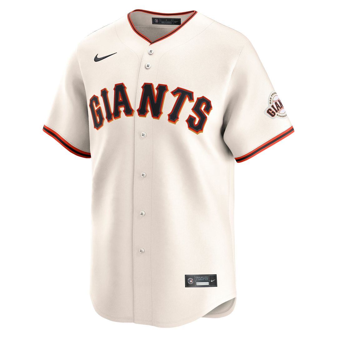 San Francisco Giants Logan Webb Nike Home Limited Jersey - Cream