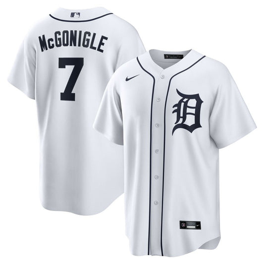 Detroit Tigers Kevin McGonigle Nike Home Replica Jersey - White