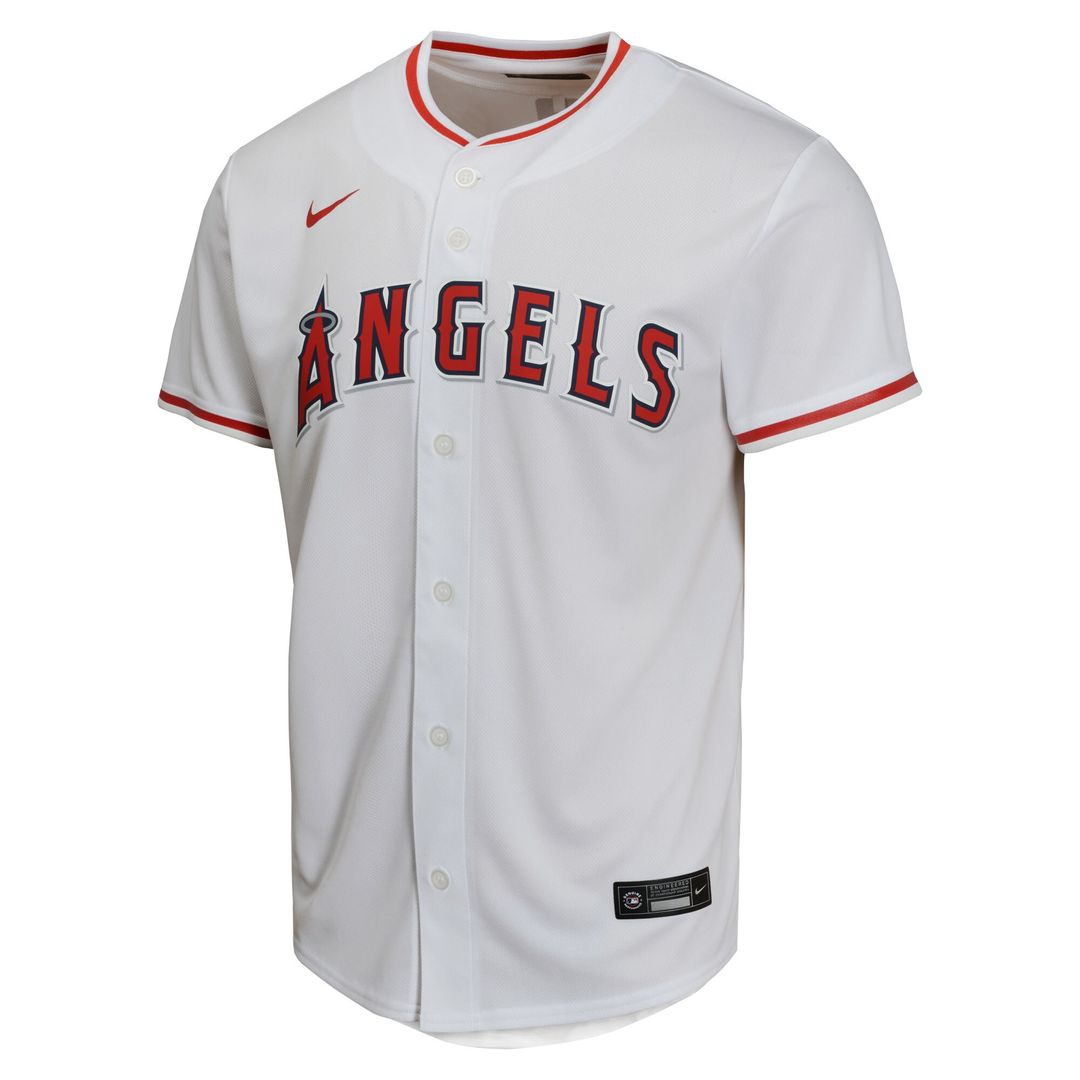 Los Angeles Angels Travis d'Arnaud Nike Youth Home Game Jersey - White