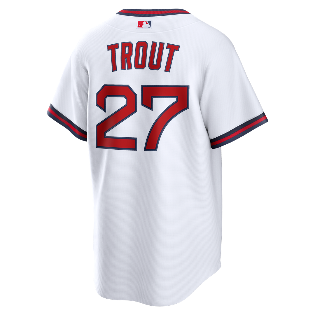 Los Angeles Angels Mike Trout Nike Road Replica Jersey - Gray