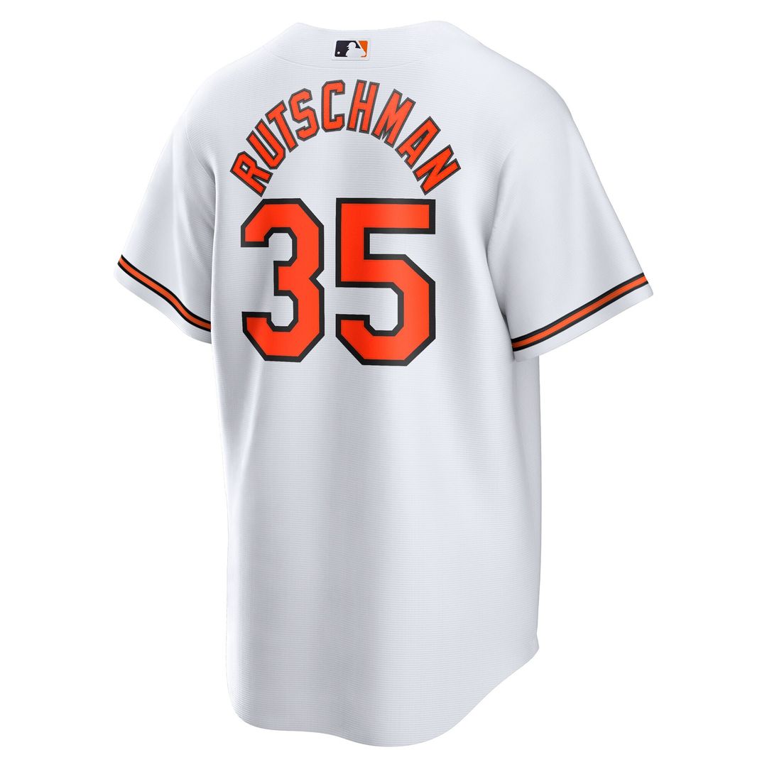 Baltimore Orioles Adley Rutschman Nike Replica Jersey - White